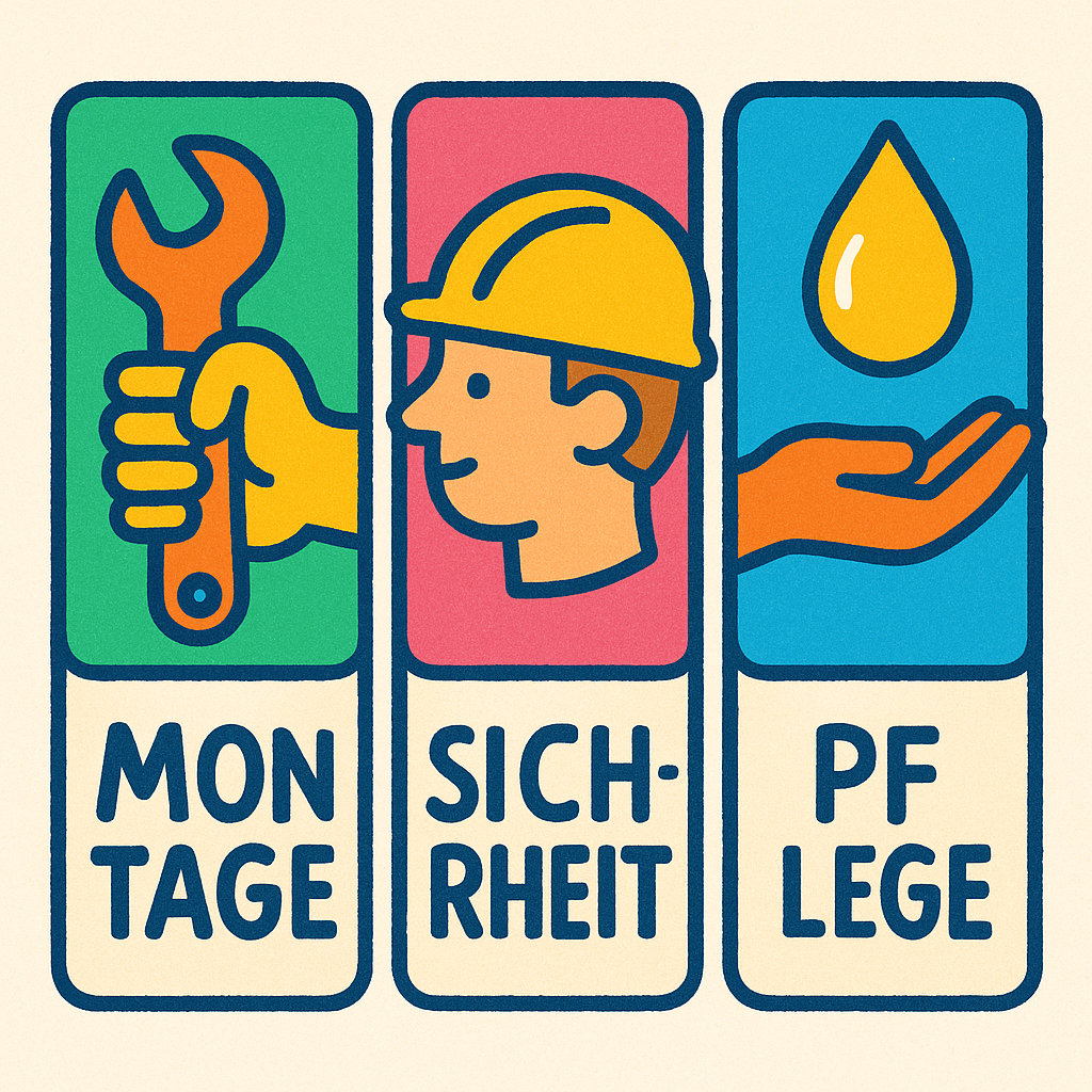 Montage und Sicherheit ClimbMaxx M3