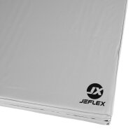 Foldable Sports Mat 200 x 70 x 8 cm GREY/BLACK