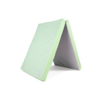 Turnmatte klappbar 200 x 70 x 8 cm GRÜN/GRAU Weichbodenmatte