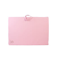 Turnmatte klappbar 200 x 70 x 8 cm PINK/BEIGE Weichbodenmatte