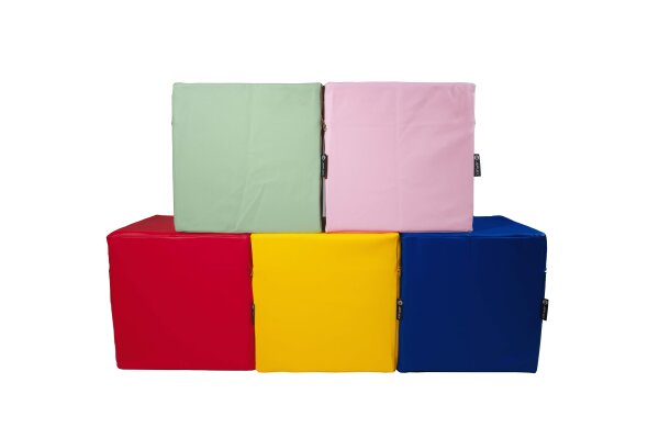 Sitzwürfel Kunstleder 40x40x40 cm RG35