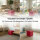Seat Cube Faux Leather 40x40x40 cm Red