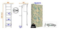 Wall Bars ClimbMaxx M2 green-yellow
