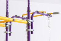 Klettergerüst ClimbMaxx M3 blau-lila-gelb