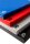 Sports Mat 150 x 100 x 8 cm RED/BLACK