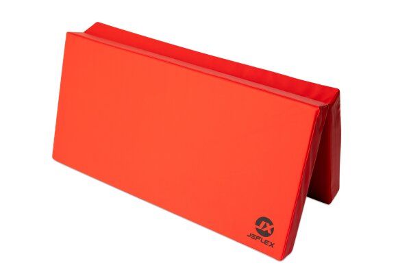 Turnmatte klappbar 100 x 100 x 8 ROT cm Weichbodenmatte