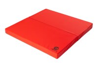 Turnmatte klappbar 100 x 100 x 8 ROT cm Weichbodenmatte