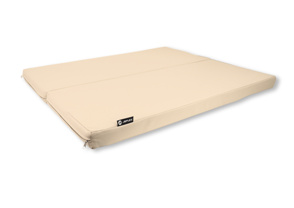 Weichbodenmatte klappbar 105x82x6cm Beige