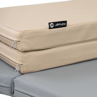 Weichbodenmatte klappbar 105x82x6cm Beige