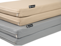 Weichbodenmatte klappbar 105x82x6cm Beige