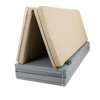 Weichbodenmatte klappbar 105x82x6cm Beige