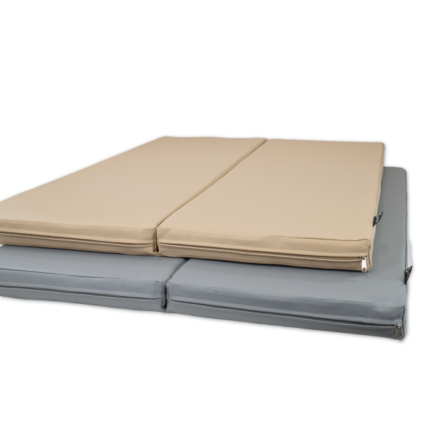 Weichbodenmatte klappbar 105x82x6cm Grau