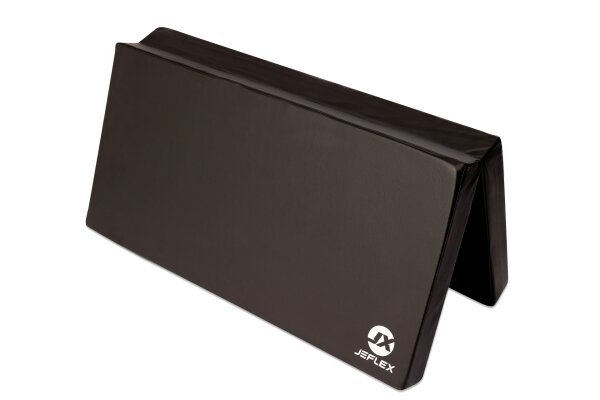 Foldable Sports Mat 100 x 100 x 8 cm BLACK