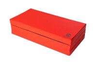 Turnmatte klappbar 150 x 100 x 8 ROT/SCHWARZ cm Weichbodenmatte
