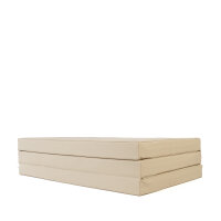Jeflex Foldable Sports Mat 210 x 100 x 8 cm beige