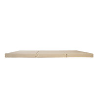 Jeflex Foldable Sports Mat 210 x 100 x 8 cm beige
