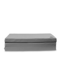 Turnmatte klappbar 150 x 100 x 8 cm GRAU/SCHWARZ  Weichbodenmatte