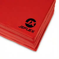Foldable Sports Mat 200 x 100 x 8 cm RED/BLACK