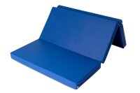 Turnmatte klappbar 150 x 100 x 8 BLAU cm Weichbodenmatte