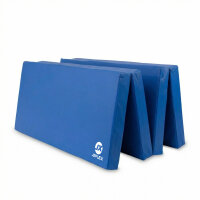 Foldable Sports Mat 200 x 100 x 8 cm BLUE