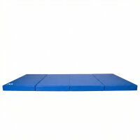 Foldable Sports Mat 200 x 100 x 8 cm BLUE