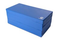 Foldable Sports Mat 250 x 100 x 8 cm BLUE