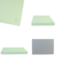 Turnmatte 100 x 70 x 8 cm GRÜN/GRAU Weichbodenmatte