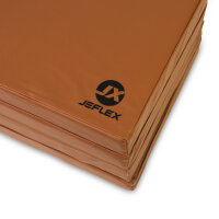 Foldable Sports Mat 200 x 100 x 8 cm BROWN