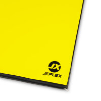 Turnmatte 100 x 70 x 8 cm GELB/SCHWARZ Weichbodenmatte