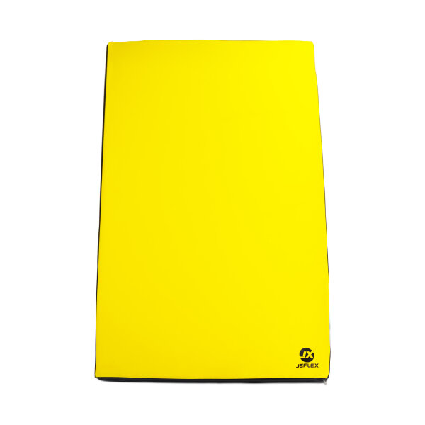 Sports Mat 200 x 100 x 8 cm YELLOW/BLACK