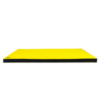Sports Mat 200 x 100 x 8 cm YELLOW/BLACK