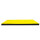 Sports Mat 200 x 100 x 8 cm YELLOW/BLACK
