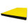 Sports Mat 200 x 100 x 8 cm YELLOW/BLACK
