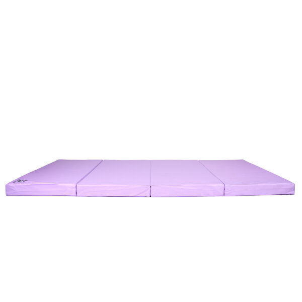 Foldable Sports Mat 200 x 100 x 8 cm PURPLE